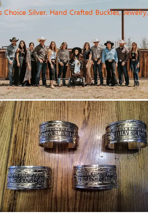 Champions Choice Silver. Hand Crafted Buckles, Jewelry, & Awards