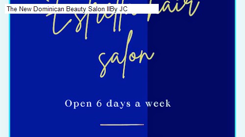 The New Dominican Beauty Salon IIBy JC