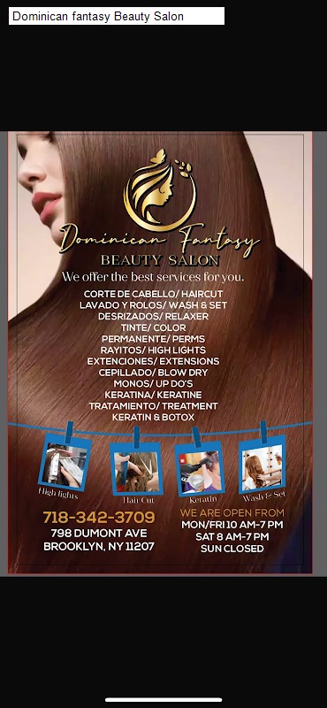 Dominican fantasy Beauty Salon
