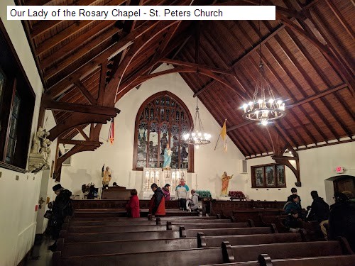 Our Lady of the Rosary Chapel - St. Peters Church