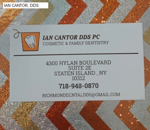 IAN CANTOR, DDS