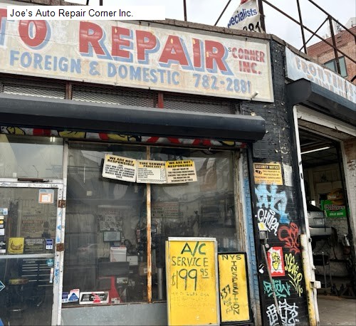 Joe’s Auto Repair Corner Inc.