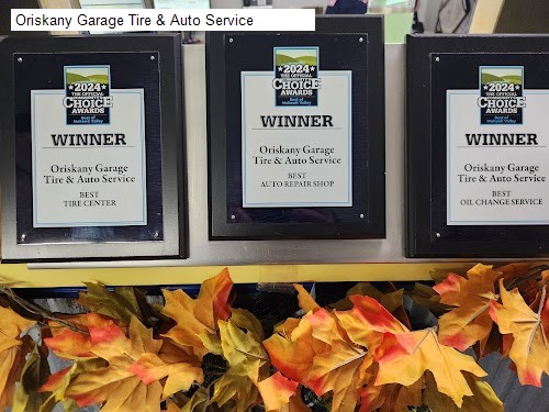 Oriskany Garage Tire & Auto Service