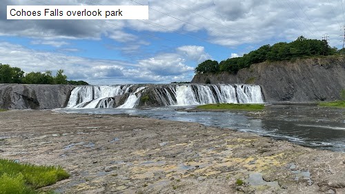 Cohoes Falls overlook park