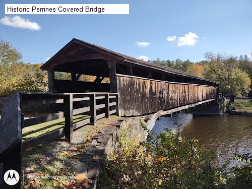 Historic Perrines Covered Bridge
